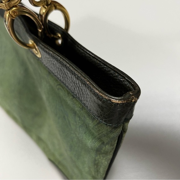 Etro Green Paisley Shoulder Bag - Picture 8 of 16